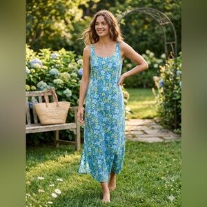 Sigrid Olsen Teal Lightweight Sport Top